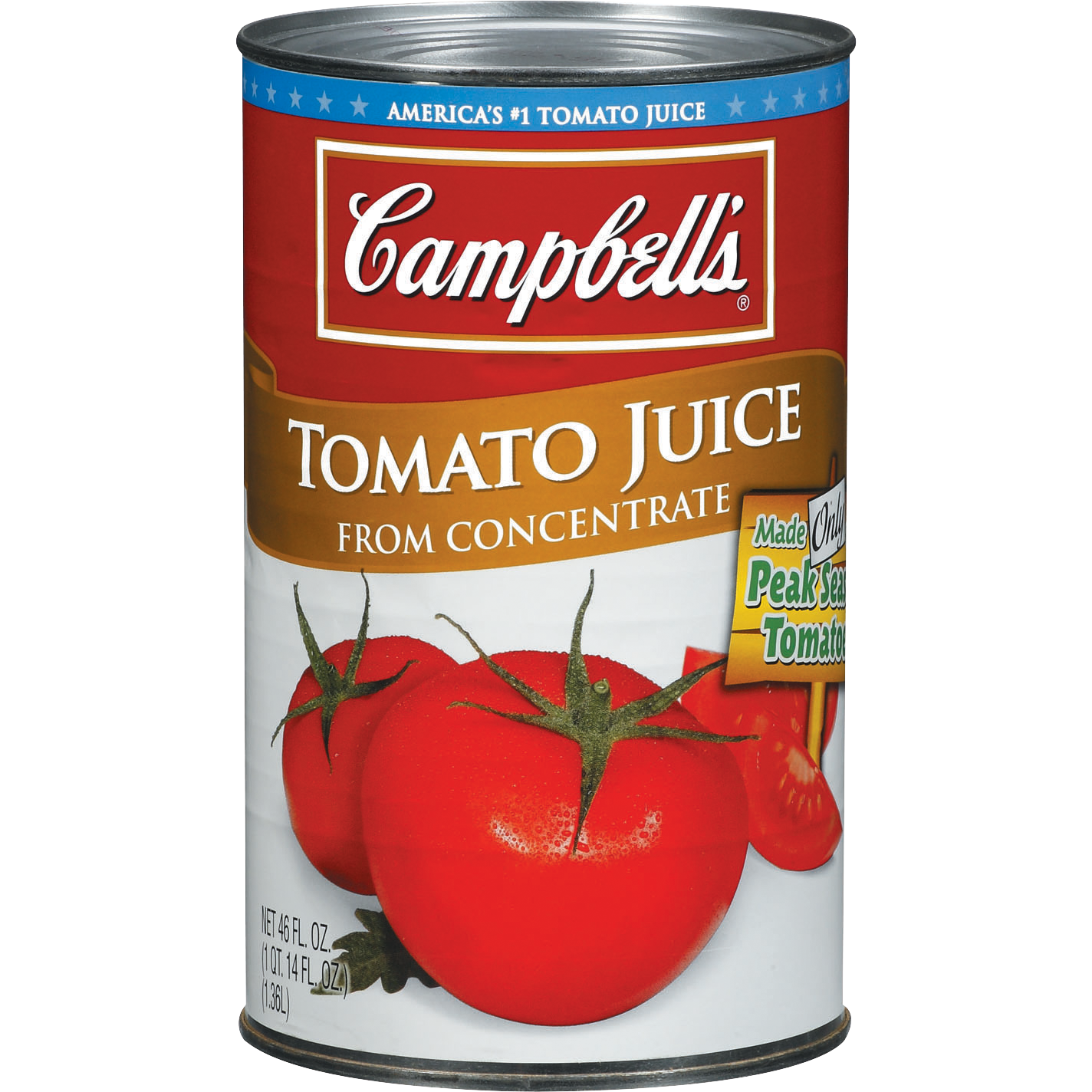 Campbell's Tomato Juice, 46 fl oz, 12 ct | Costco