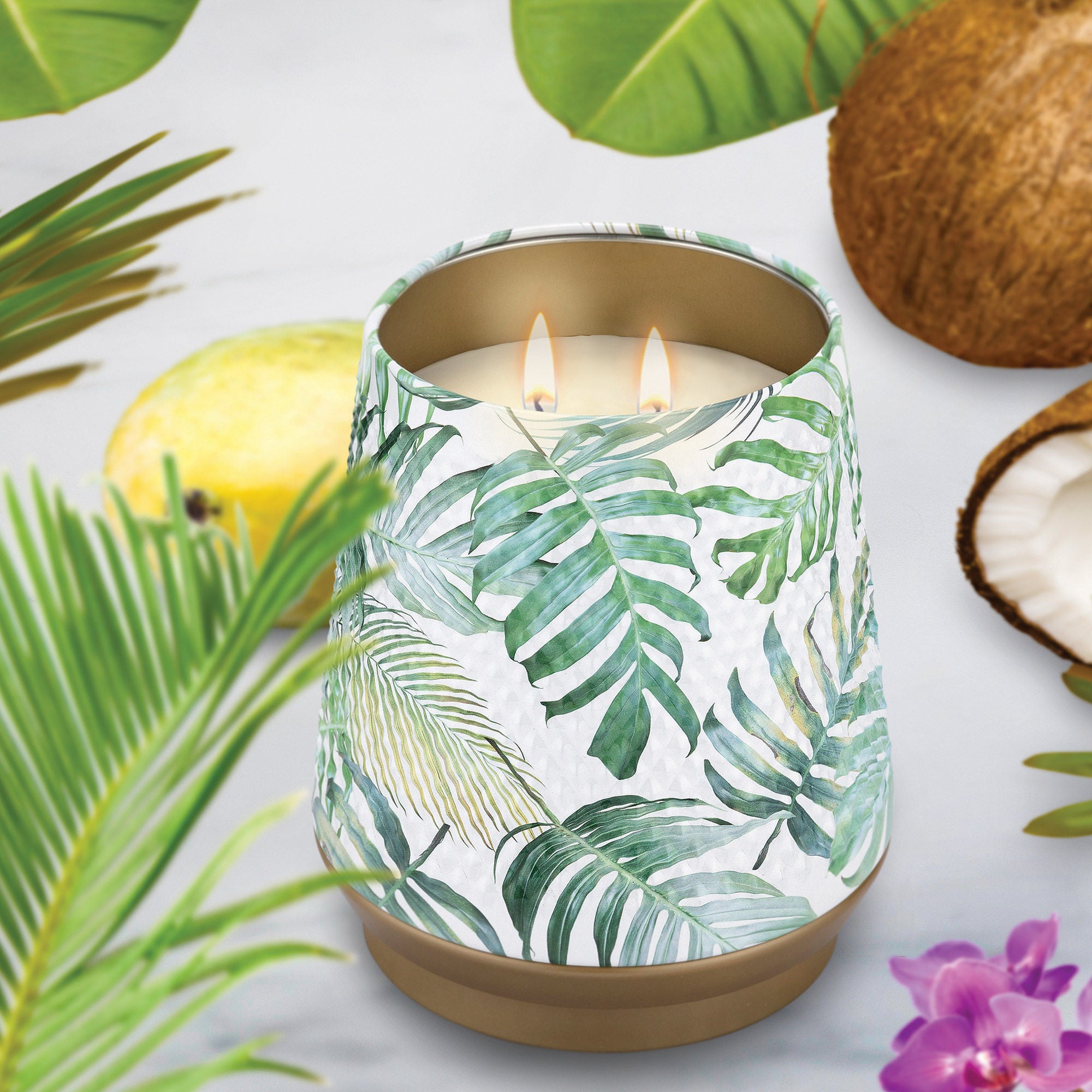 Premier 21oz Simply Indulgent Tin Lantern Candle | Costco