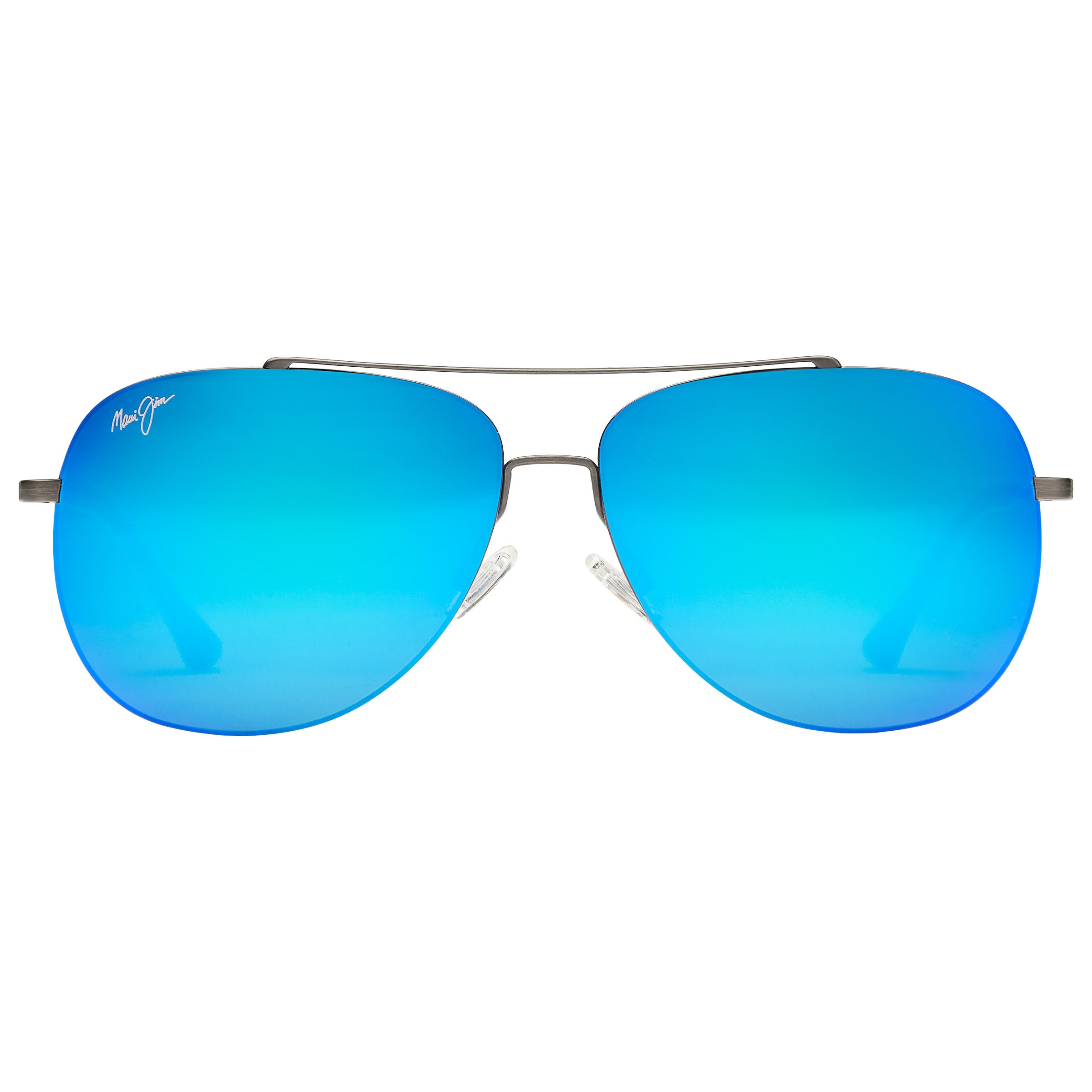 Maui Jim Cinder Cone B789-02S Gunmetal Blue Polarized Sunglasses