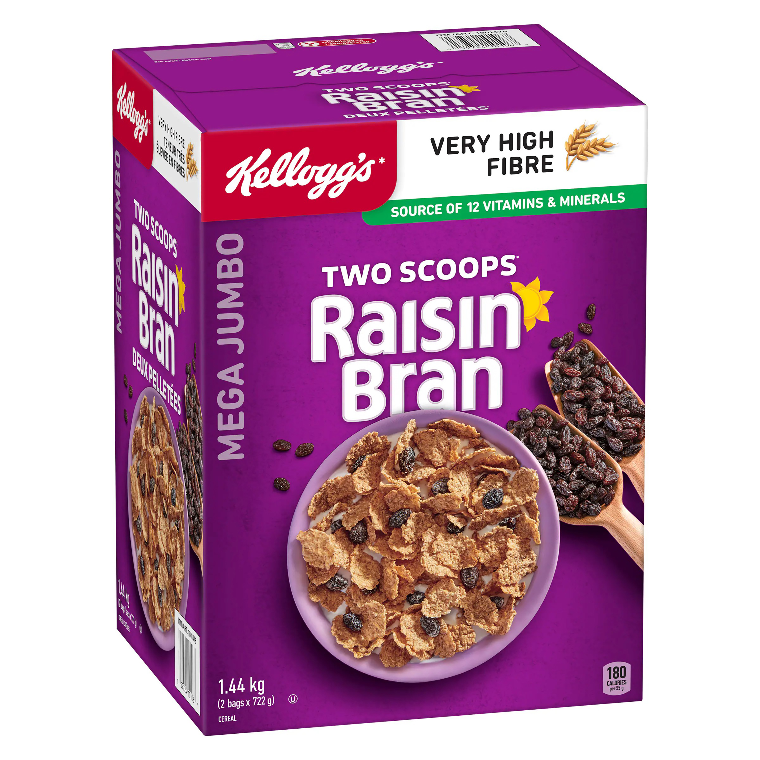 Kellogg’s Raisin Bran cereal