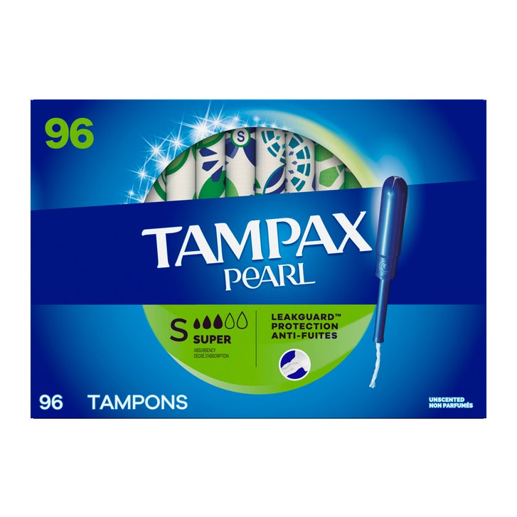 Tampax Pearl Super Tampons, 96-count | Costco