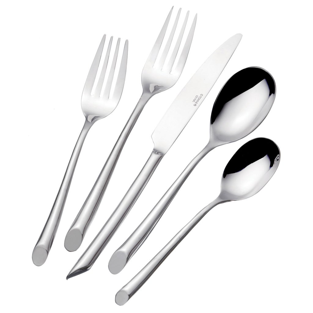 Mikasa 20-piece Satin Wave Forged Flatware | Costco