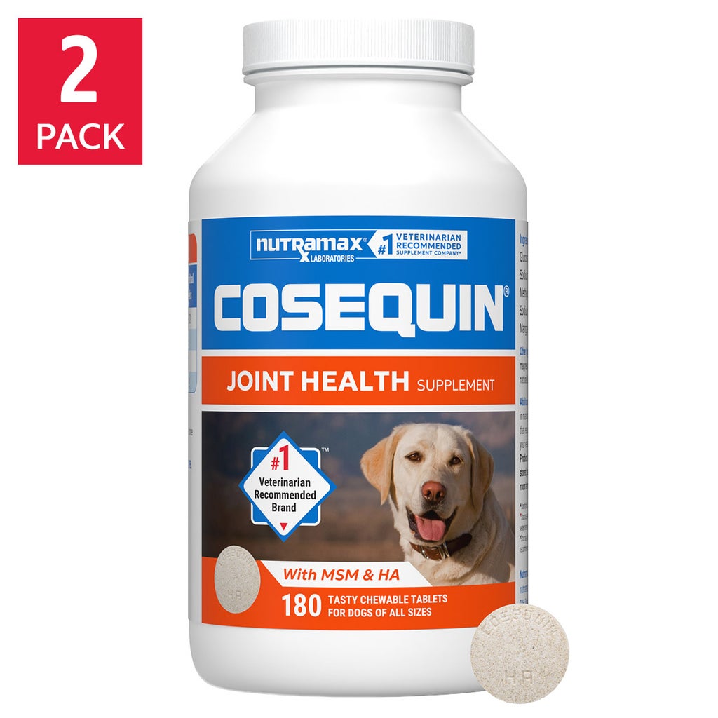 Nutramax Cosequin Joint Health Supplement Plus MSM and HA, 180ct