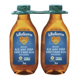 Wholesome Organic Blue Agave Syrup 2 x 736 mL