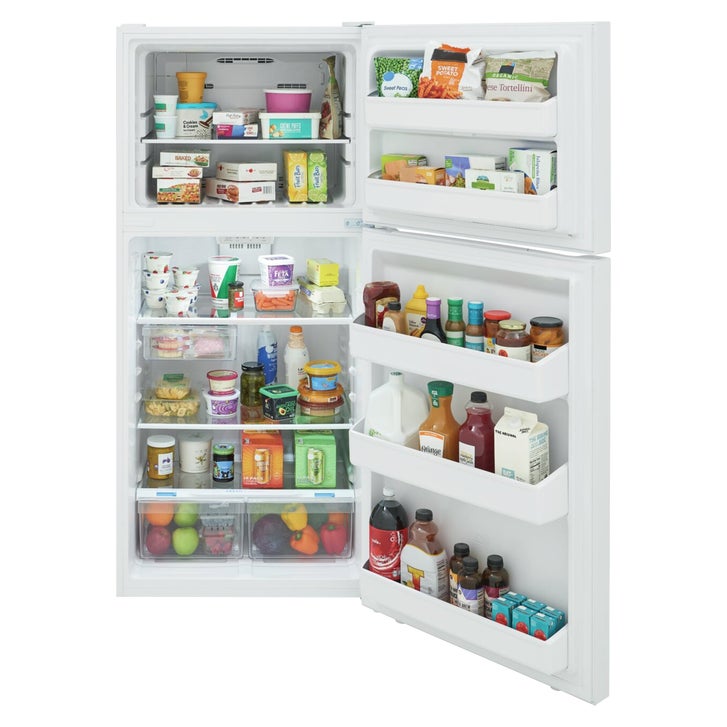 Frigidaire Garage Ready Top Freezer Refrigerator, 18 cu ft, White