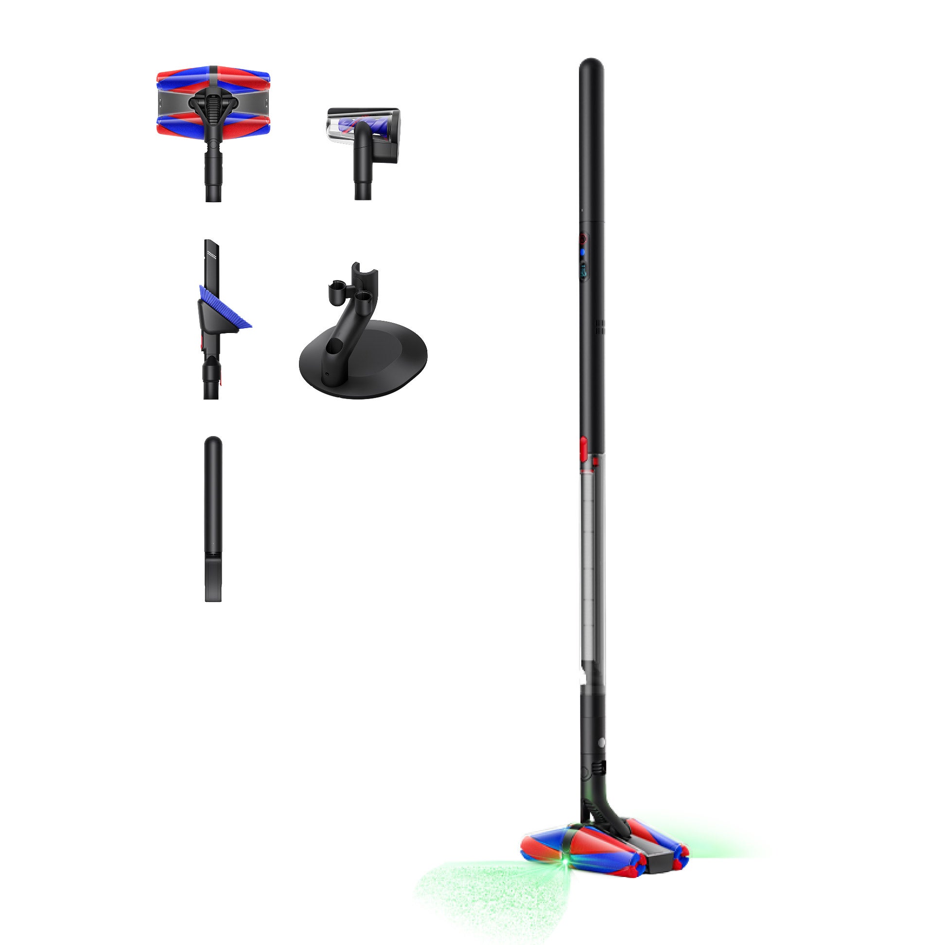 Dyson PencilVac™ Fluffycones Cordless Vacuum + Battery + Hair Screw Tool