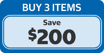 Buy 3 Items, Save $200