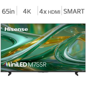 Hisense 65 Class M75SR Series 4K QLED Mini LED TV
