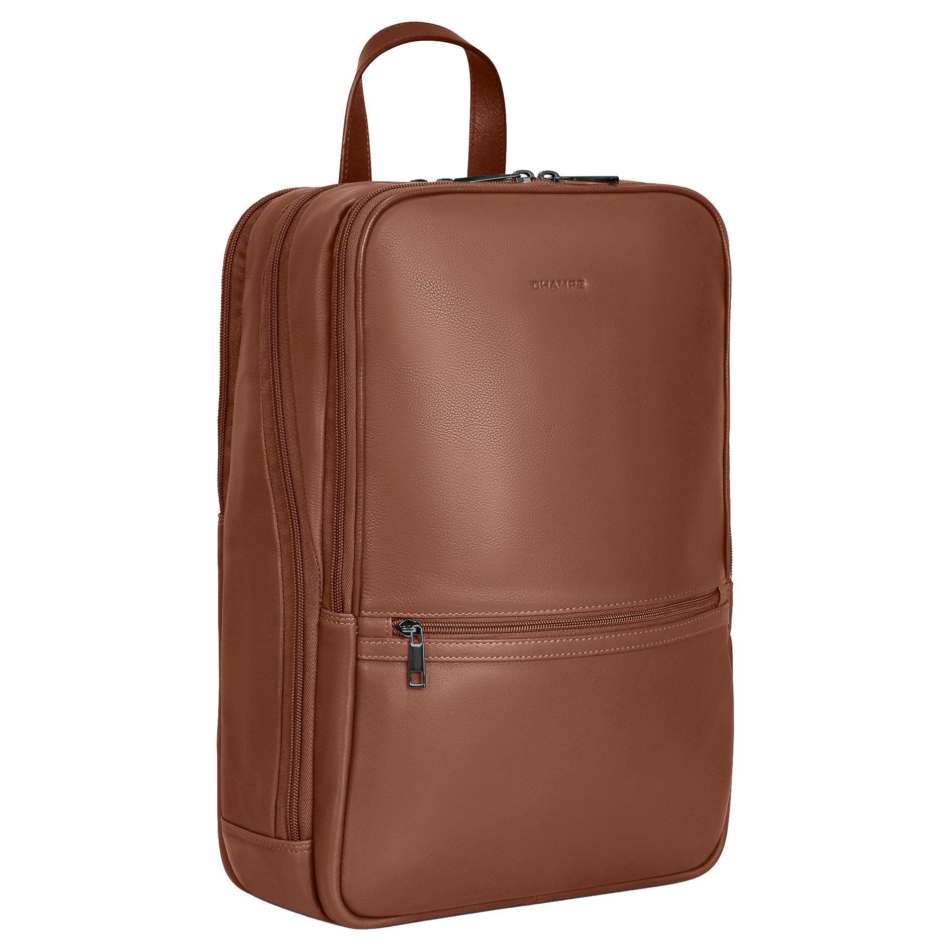 Champs Onyx Collection Classic Leather Backpack, 15 L | Costco