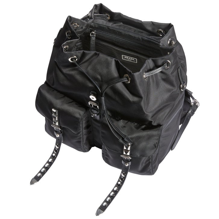 Prada Med Nylon Backpack, Black | Costco