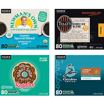 Keurig K-Cups, 80-count