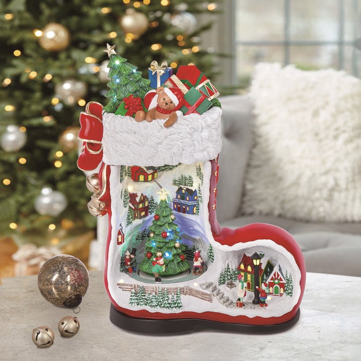 44.2 cm (17.4 in.) Santa Boot with Music | Costco
