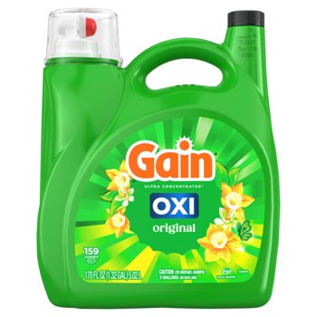 Gain + OXI Liquid Laundry Detergent