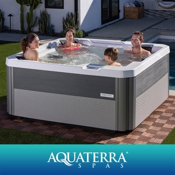 Aquaterra Spas Huntley 40-jet 5 or 7-person Acrylic Spa | Costco