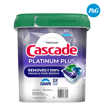 Cascade Platinum Plus Dishwasher Detergent Pods