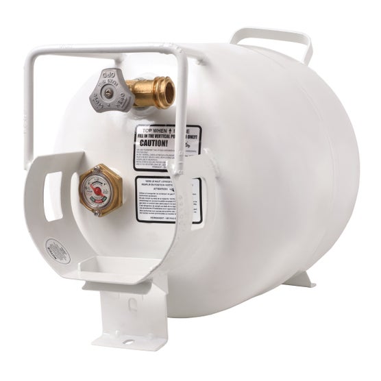 Flame King 20 lb Empty Steel Horizontal Propane Tank with OPD Valve ...