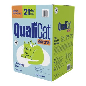 Qualicat Scoopable Cat Litter 22.7 kg
