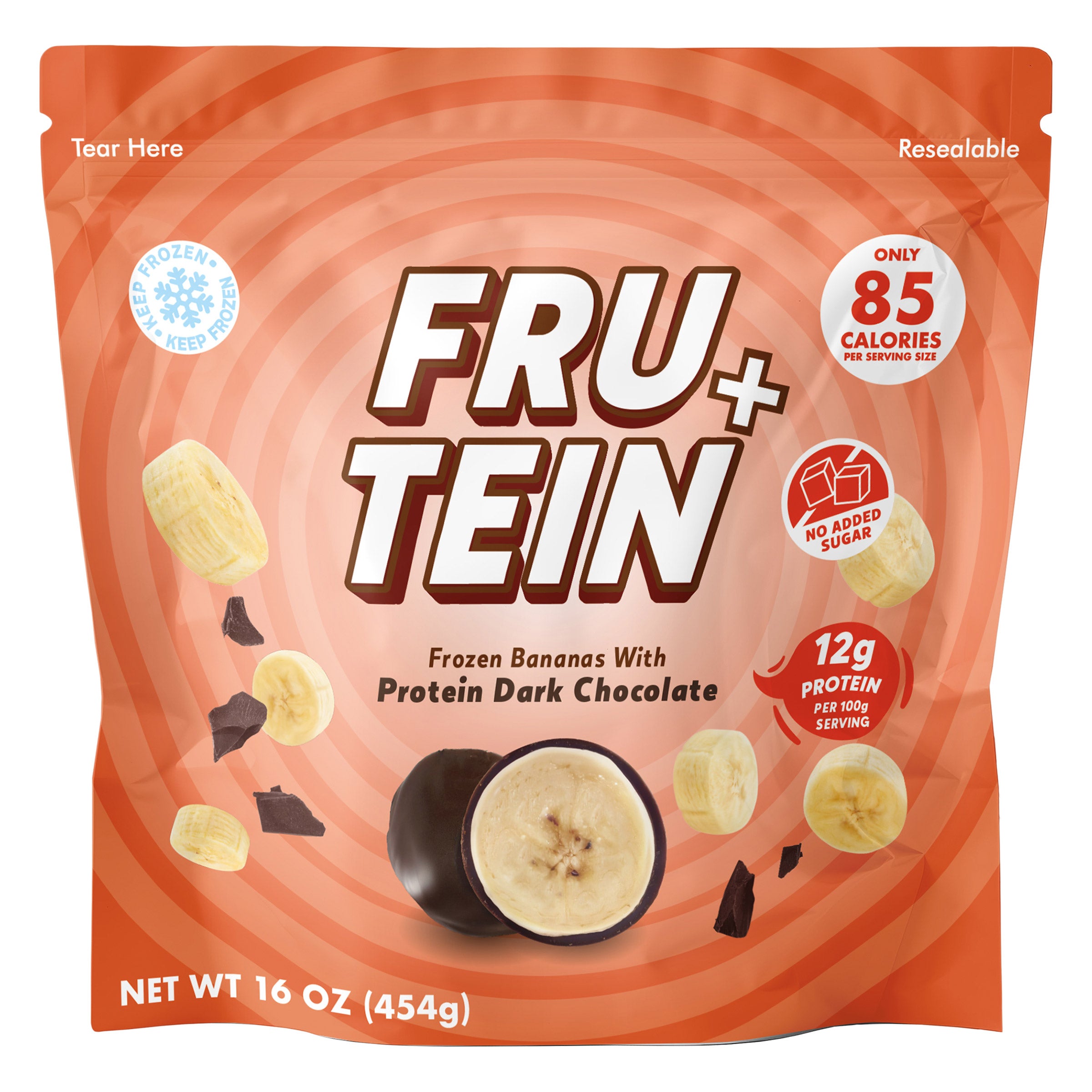 SMART HARVEST FRUTEIN PROTEIN DARK CHOCOLATE BANANAS 20 OZ(1.2 LBS)