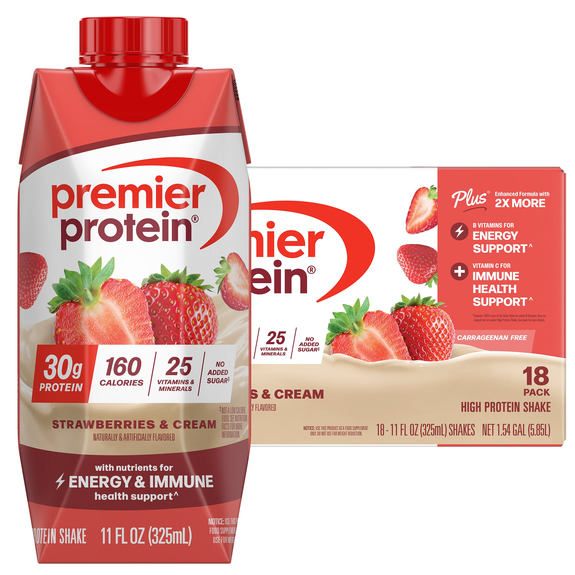 Premier 30g Protein PLUS Energy and Immune Support Shakes