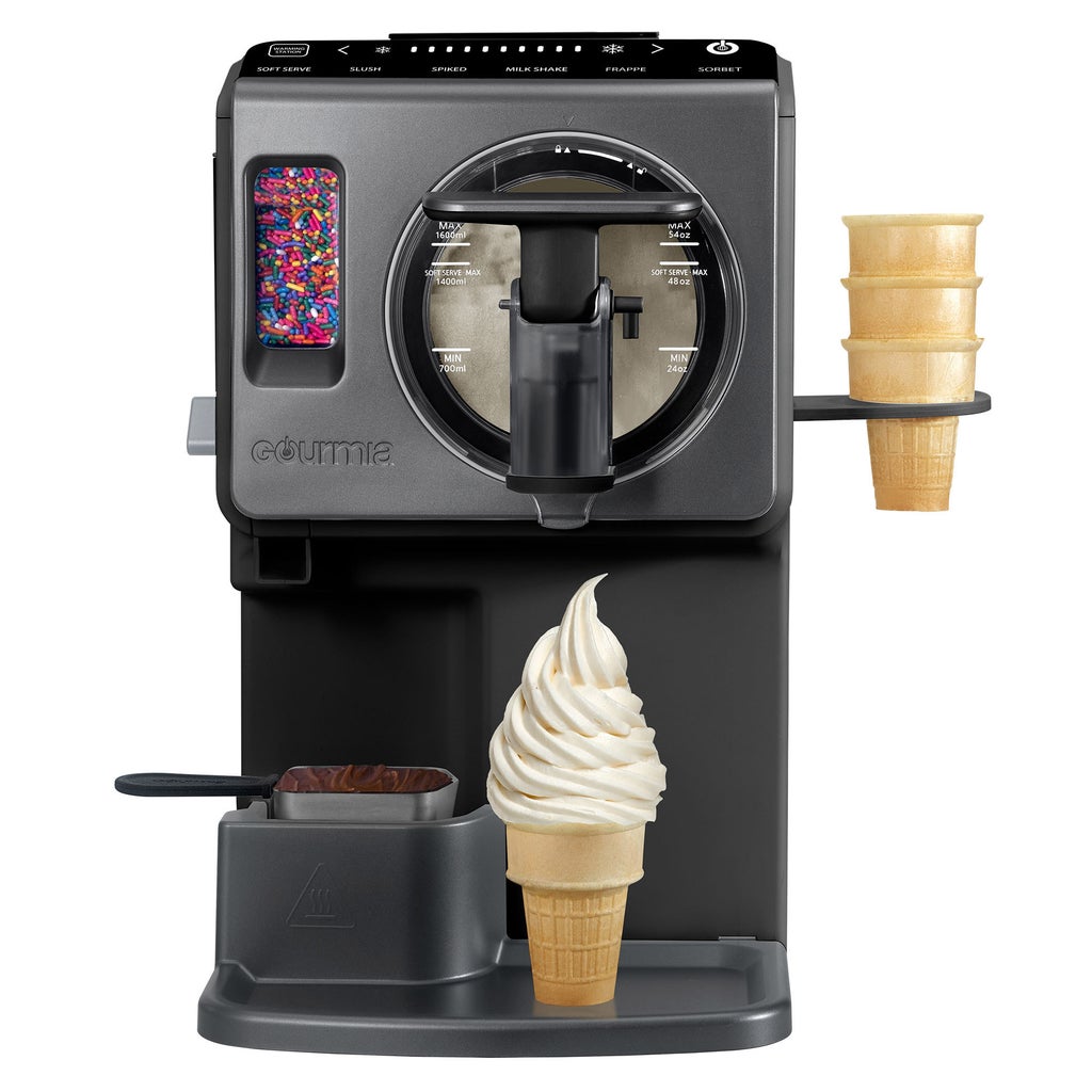 Gourmia 2 Quart Automatic Soft Serve Ice Cream and Frozen Drink