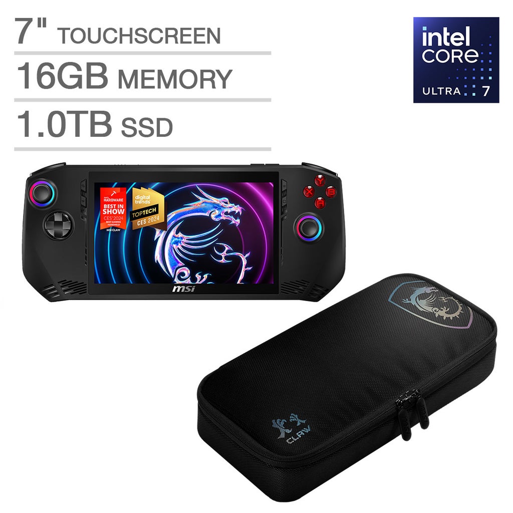 新品級MSIi7/1280P/32G/DDR5/1TB/120HzタッチPen2 MSI Claw 7