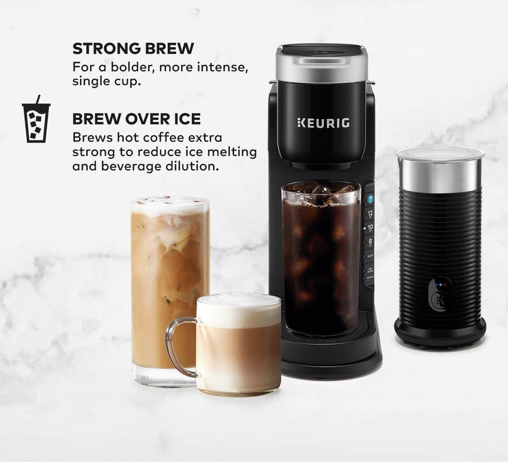 Keurig K-Cafe Barista Bar Single-Serve Coffee Maker and Frother with K-Cup Pods