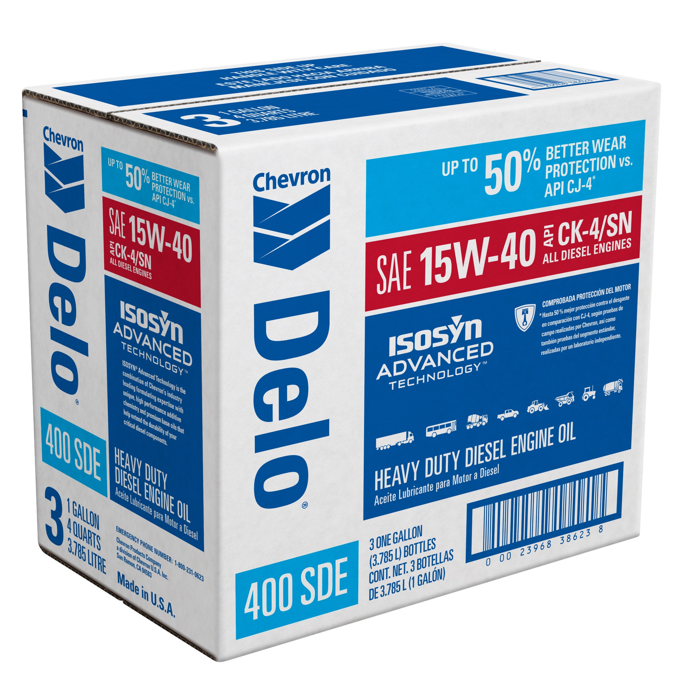 Chevron Delo 400 SDE Heavy Duty Diesel Engine Oil | Costco Chevron Delo 400 SDE Heavy Duty Diesel Engine Oil | Costco