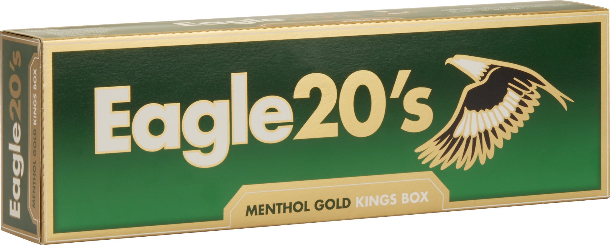EAGLE 20'S MENTHOL GOLD KINGS BOX