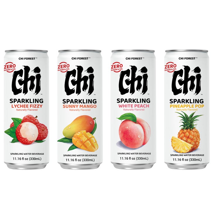 Chi Forest Sparkling Water, Variety Pack, 11.16 fl oz, 24 ct | Costco