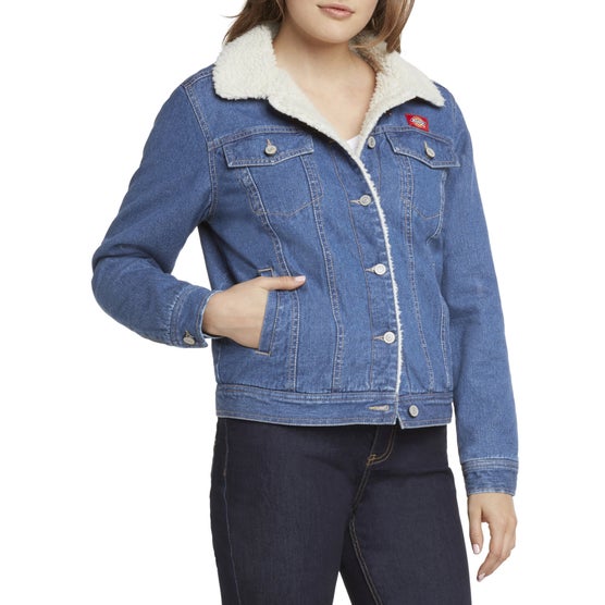 Dickies Ladies' Cozy Lined Trucker Jacket | Costco