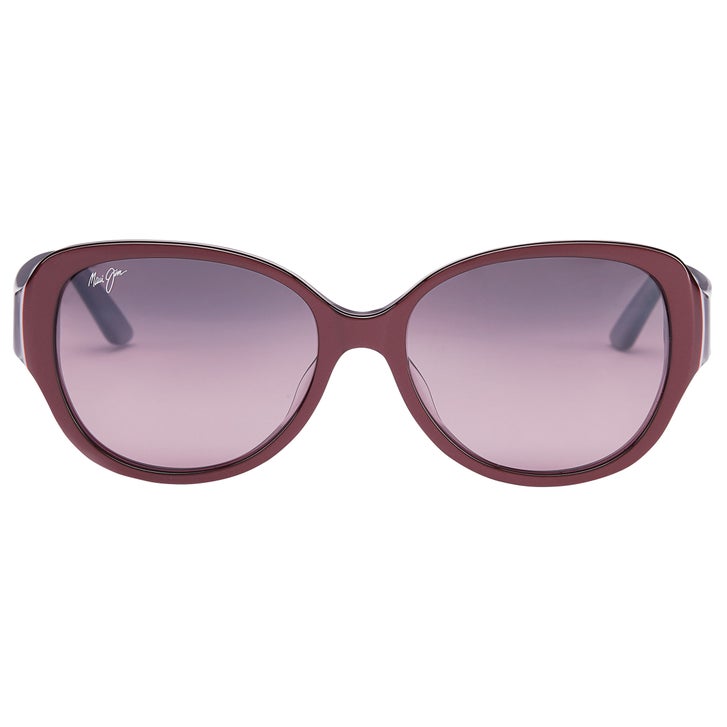 Maui Jim Swept Away RS733-04C Ruby with Mauve Interior Polarized