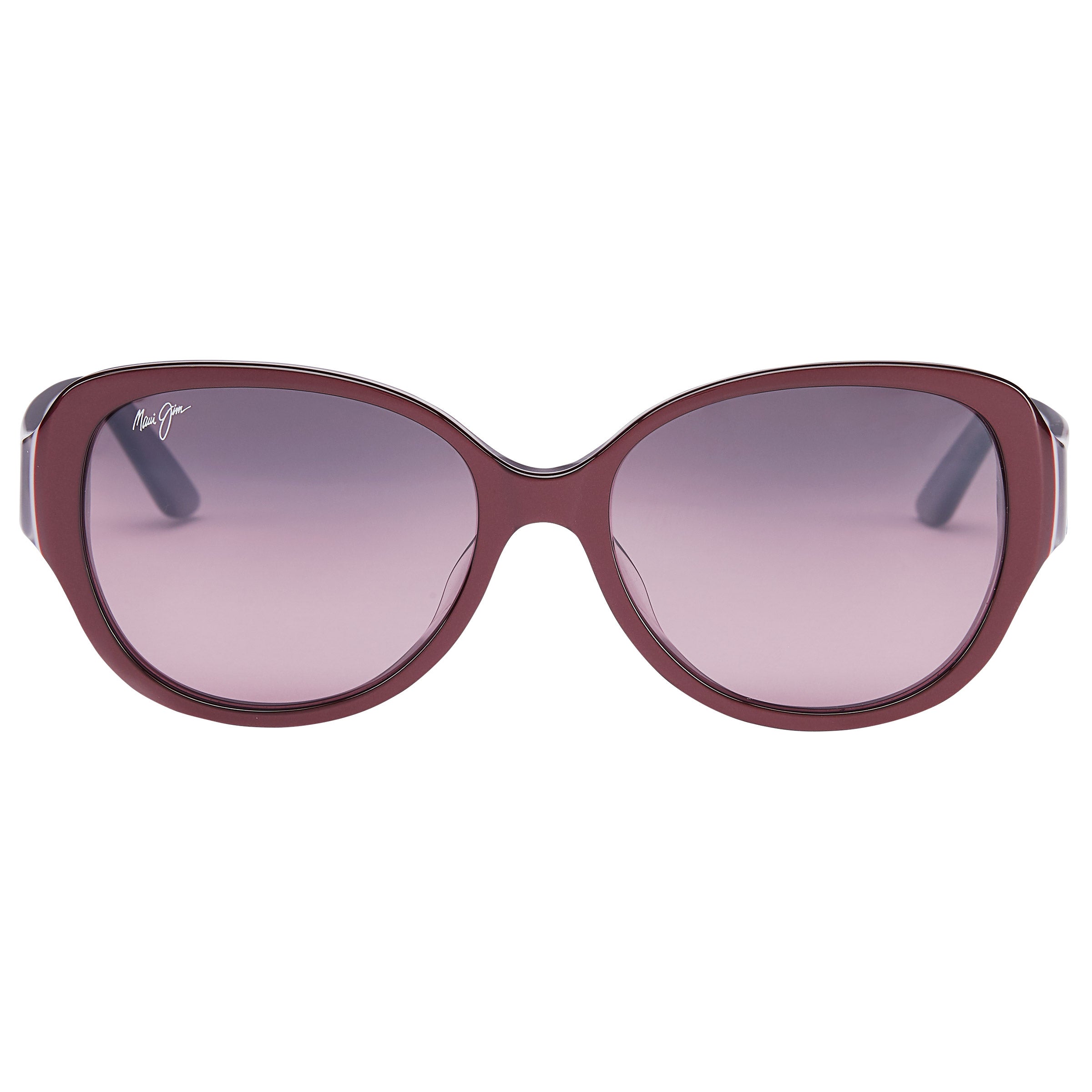 Maui Jim Swept Away RS733-04C Ruby with Mauve Interior Polarized
