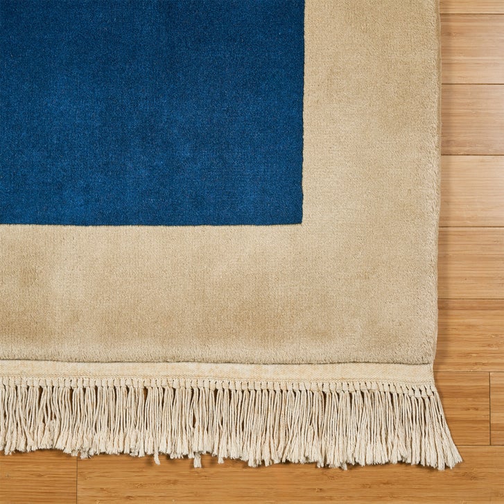Pagoda Hand Knotted Rug Collection, Rhone Blue | Costco