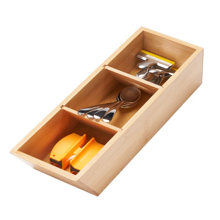 TRINITY 6-piece Bamboo Drawer Organizer | Costco