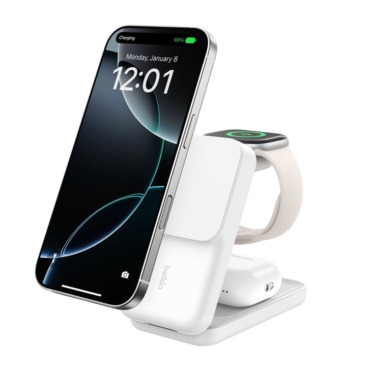 Belkin 3-in-1 Charging Stand Qi2 25W | Costco