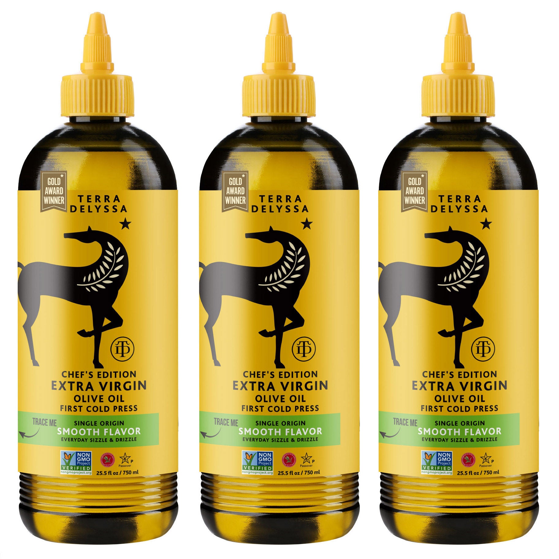 Terra Delyssa First Cold Press Extra Virgin Olive Oil, 25.5 fl oz