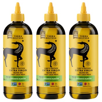 Terra Delyssa First Cold Press Extra Virgin Olive Oil, 25.5 fl oz