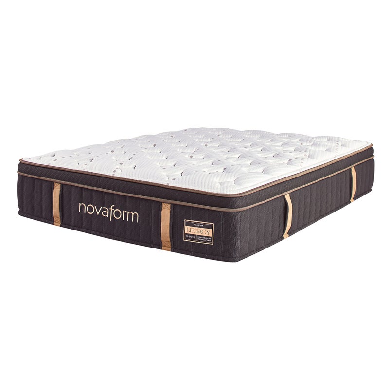 Novaform 14" Legacy Premier Support Hybrid Euro-Top Queen Mattress