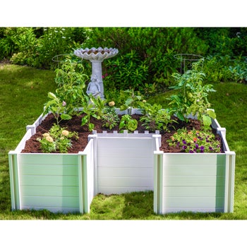 多肉植物棚　TB-W65BB Vita Keyhole 6' x 6' Composting Garden Bed | Costco
