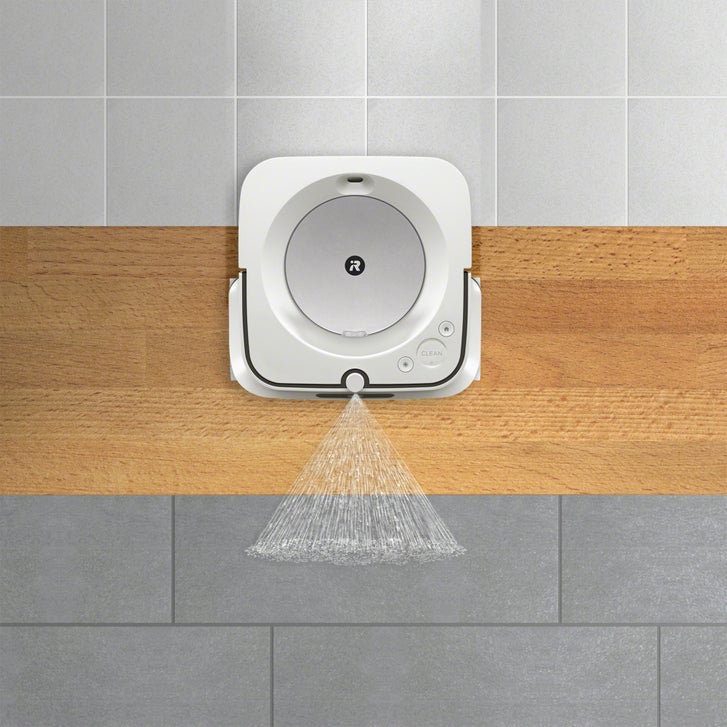 iRobot Braava Jet m6CB Robot Mop That Teams With Roomba Robot