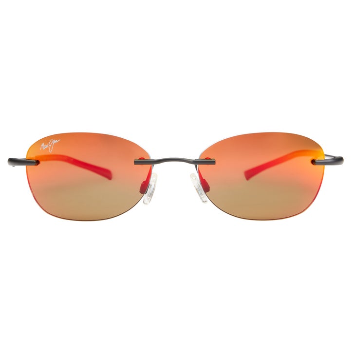 Maui Jim Aki Aki RM333-2M Matte Black HAWAII LAVA Polarized