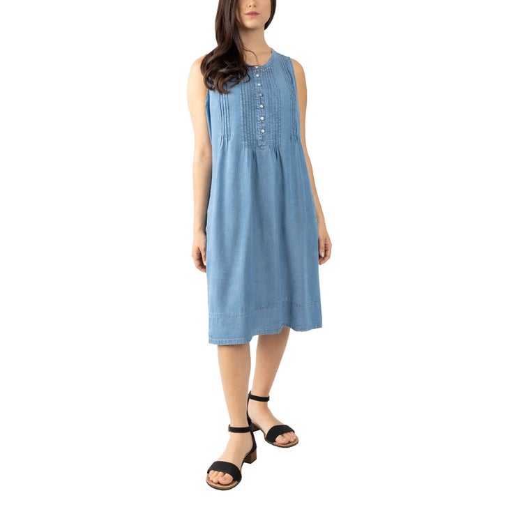 coldwater creek dresses Destinations Seamed Dress - Black - PL This dress is primarily a medium Women's Special Occasion Clothing |