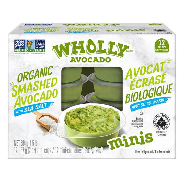 Wholly Avocado organic smashed avocado