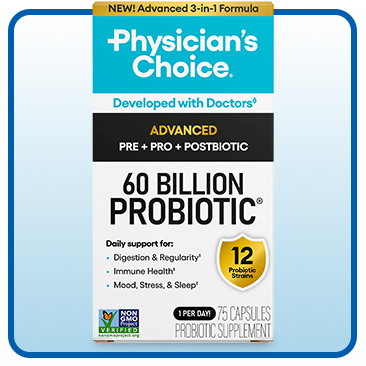 Physician's Choice Advanced 60 Billion Probiotic, 75 Capsules