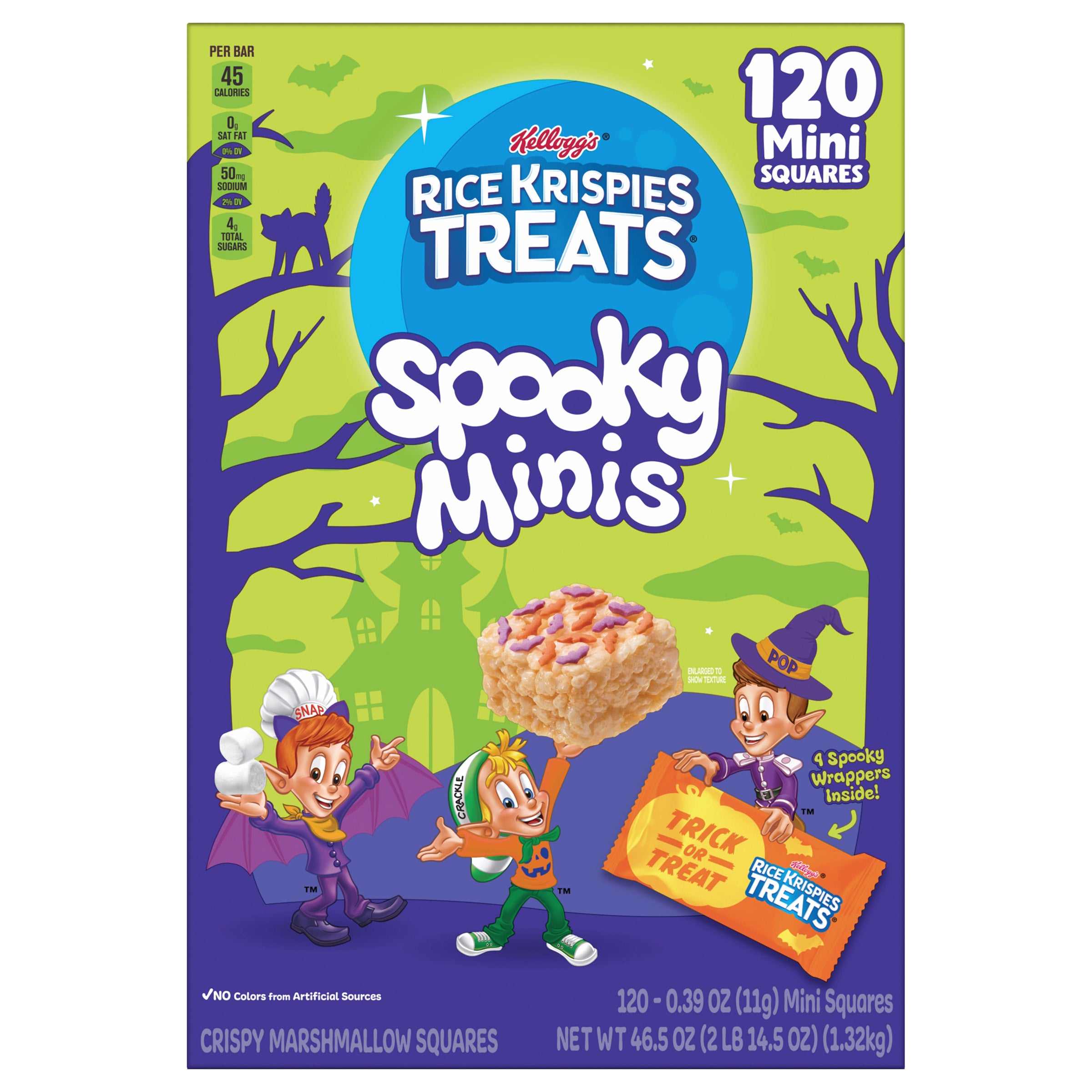 KELLOGGS RKT SPOOKY MINIS 120 CT