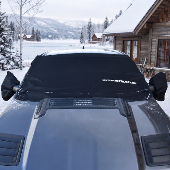 Frostblocker Winter Windshield Cover 2-pack, XL Black | Costco
