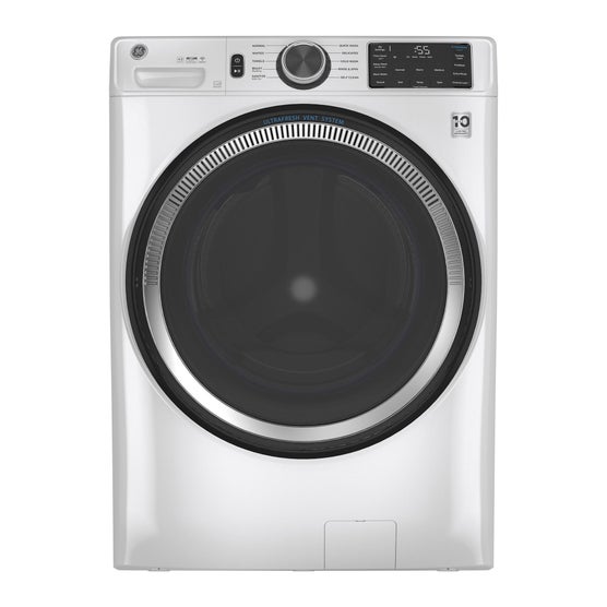 GE 4.8 cu. ft. Washer with Microban and 7.8 cu. ft. ELECTRIC Dryer ...