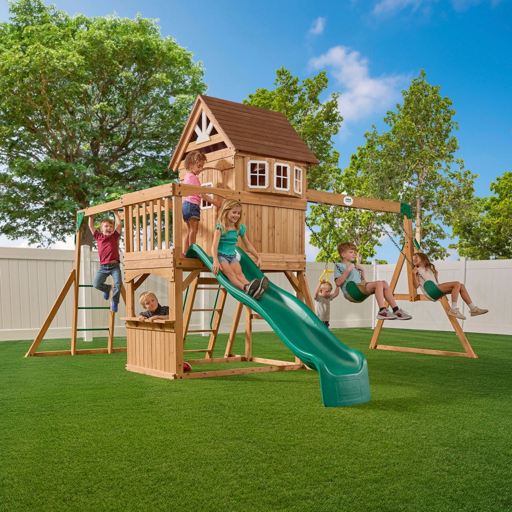 ウシオユーテックSTUDIO COLOR STC-575-5    4台セット Backyard Discovery Edgewood Swing Set - Do It Yourself | Costco