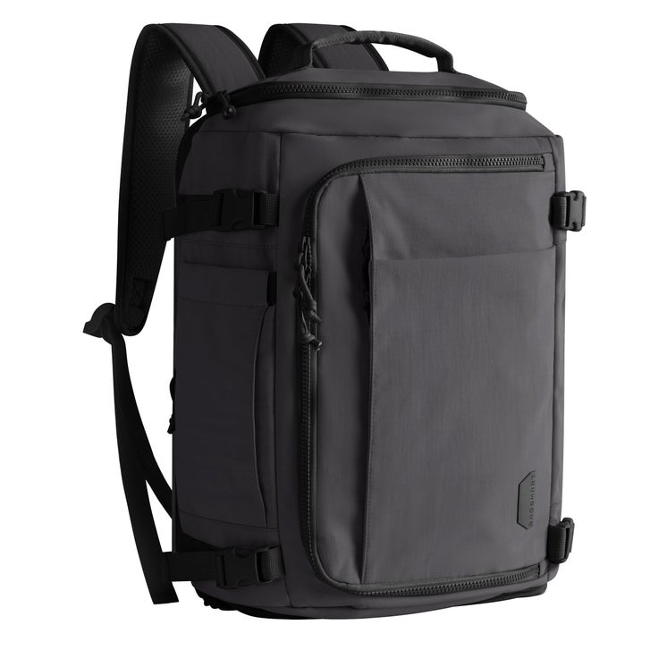 lululemon assert backpack camo 30L (Black) Fashion Leather Laptop Bag Bendly ER-3 35 L Size:4XL_38-40 black pack offers functionality