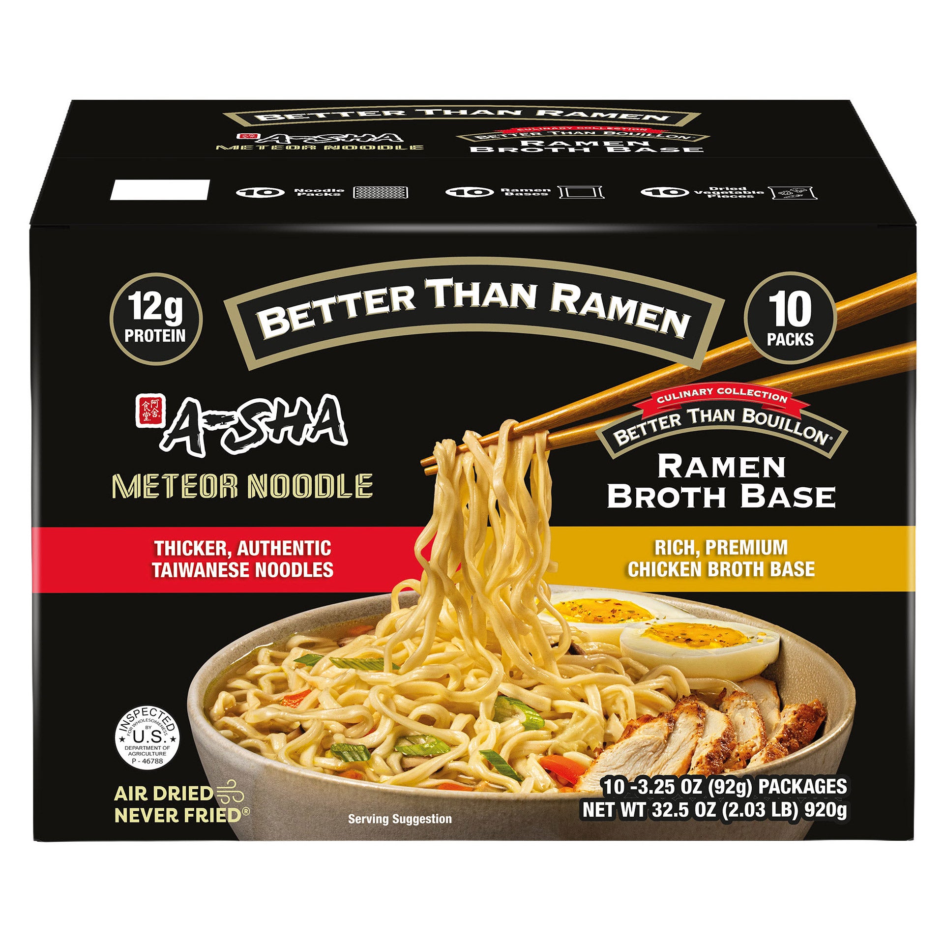 BETTER THAN RAMEN CHICKEN & TONKOTSU 10/3.25 OZ